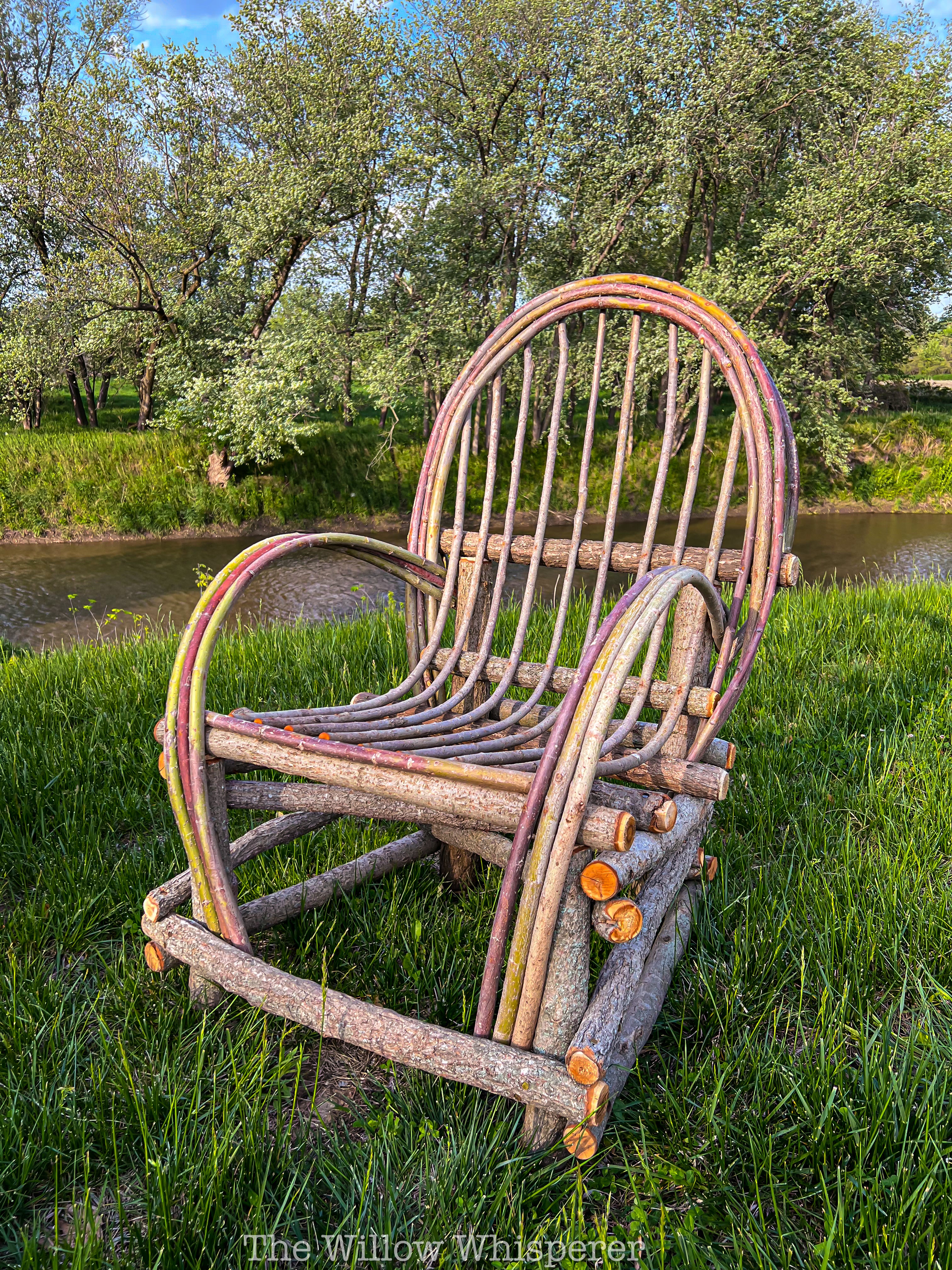 Willow rocking chair hot sale