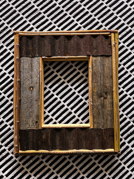 5”x7” Corrugated Metal Frame