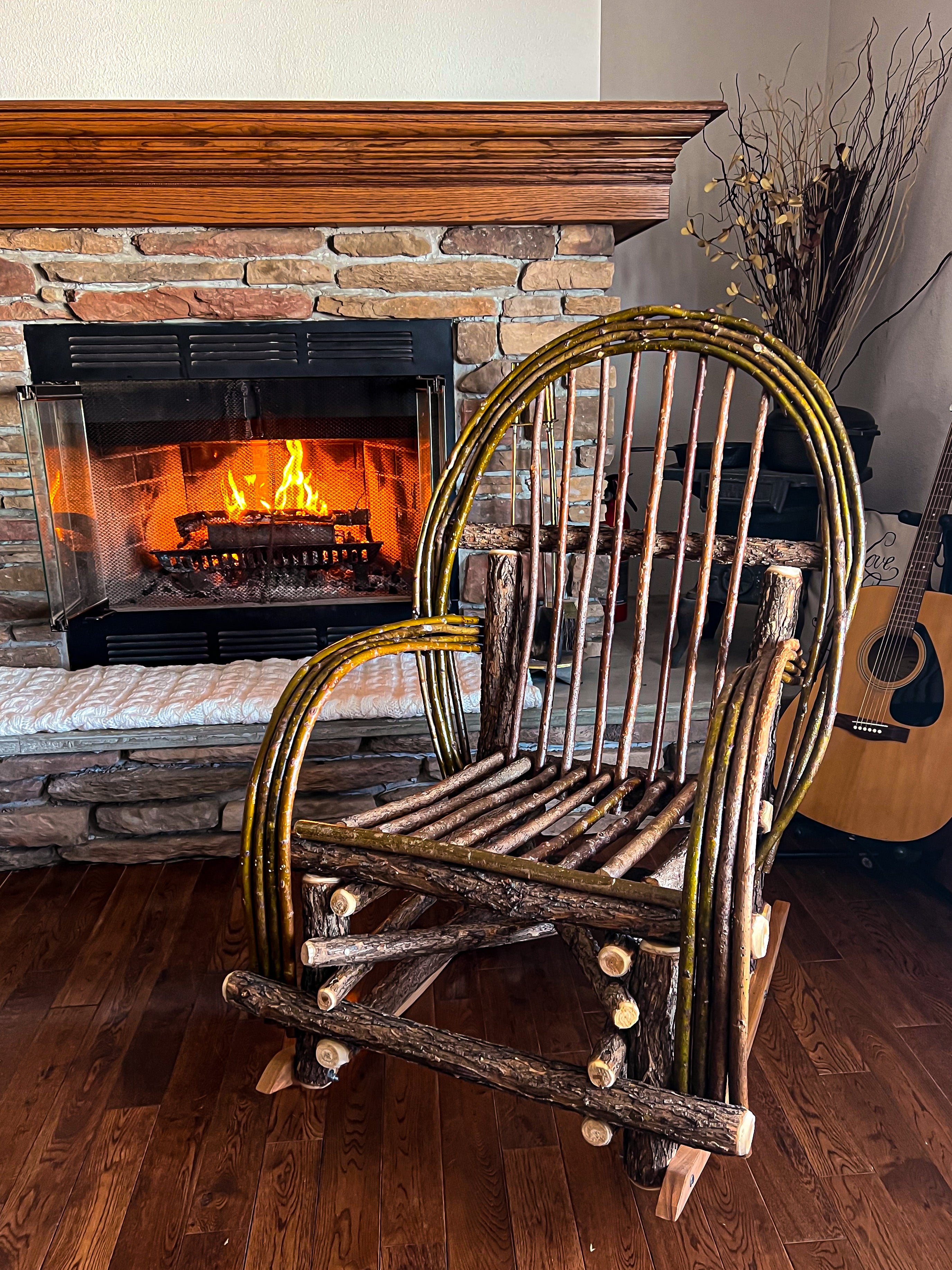 Guitar best sale rocking chair